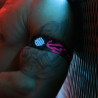 Breedwell Brassards NEO CAMO Noir-Rose Neon